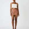 Cindi Skirt Mocha Heather