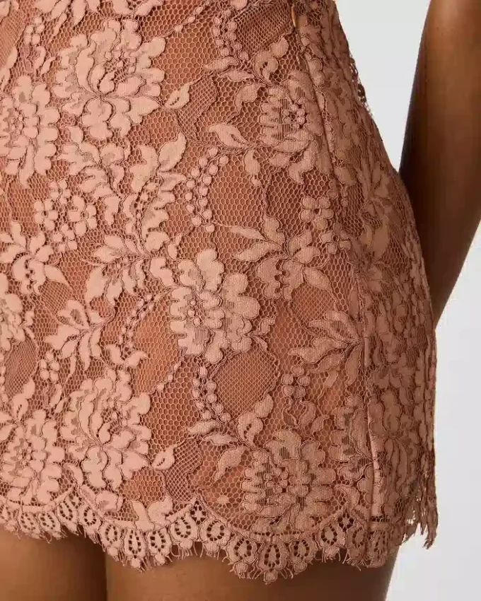 Cindi Skirt Mocha Heather