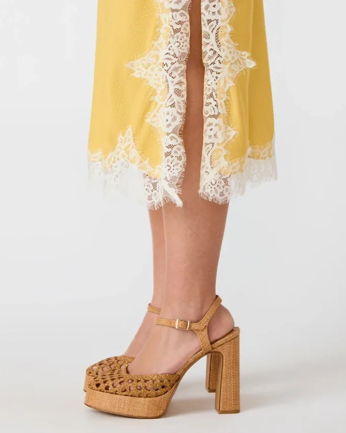 Cinthia Skirt Golden Lime Cinthia Skirt Golden Lime