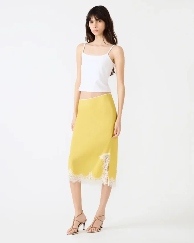 Cinthia Skirt Golden Lime Cinthia Skirt Golden Lime