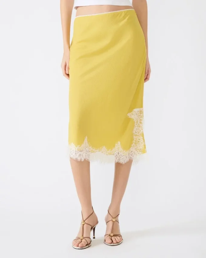 Cinthia Skirt Golden Lime Cinthia Skirt Golden Lime