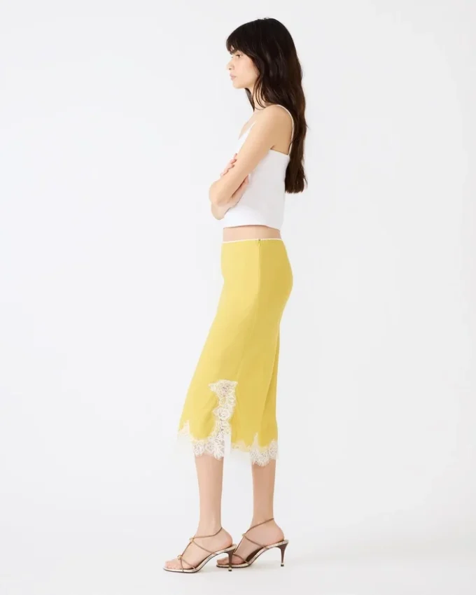 Cinthia Skirt Golden Lime Cinthia Skirt Golden Lime