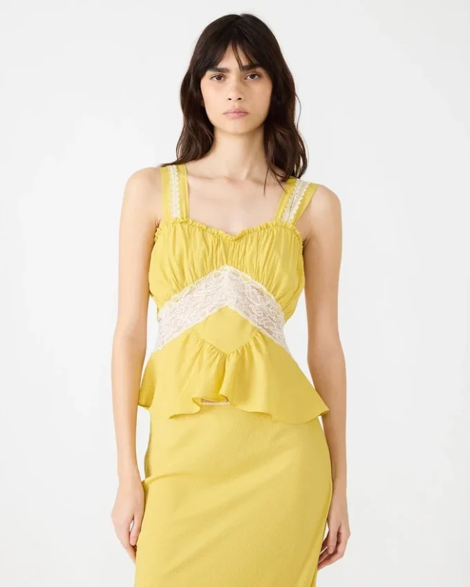 Cinthia Top Golden Lime Cinthia Top Golden Lime