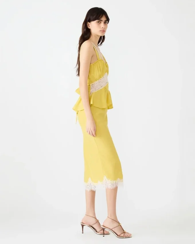 Cinthia Top Golden Lime Cinthia Top Golden Lime