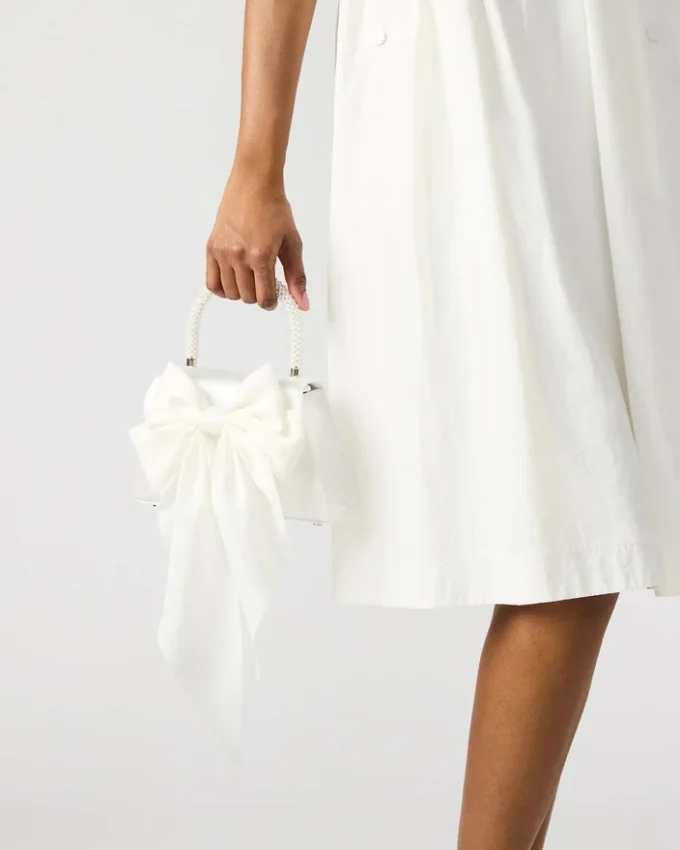 Cosette Bag White Satin Cosette Bag White Satin