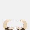 Crescent Earrings Gold