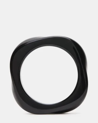 Curved Retro Bracelet Black