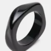 Curved Retro Bracelet Black