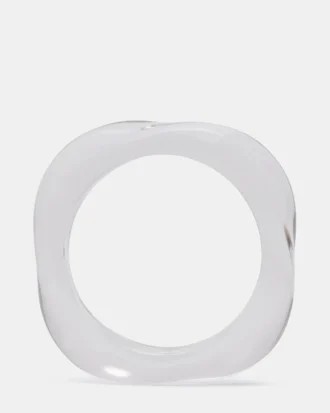 Curved Retro Bracelet Clear