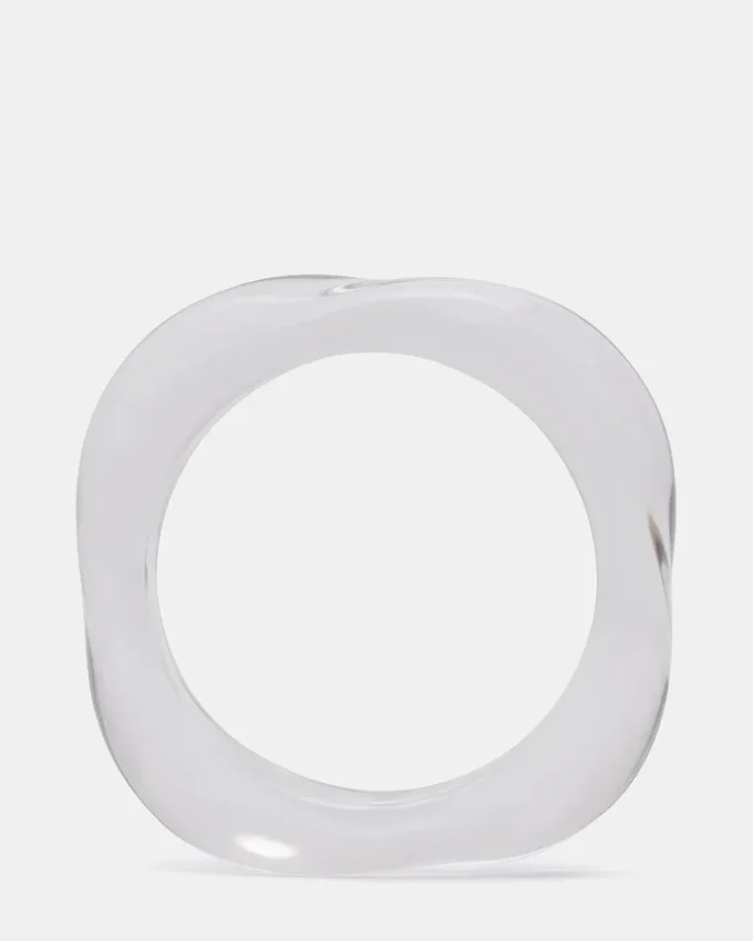 Curved Retro Bracelet Clear