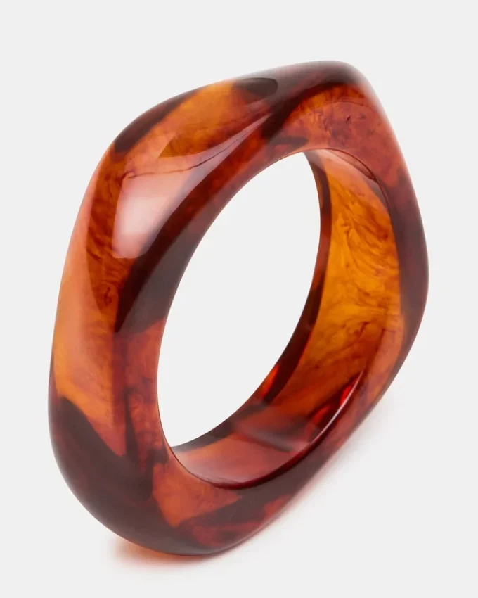 Curved Retro Bracelet Natural