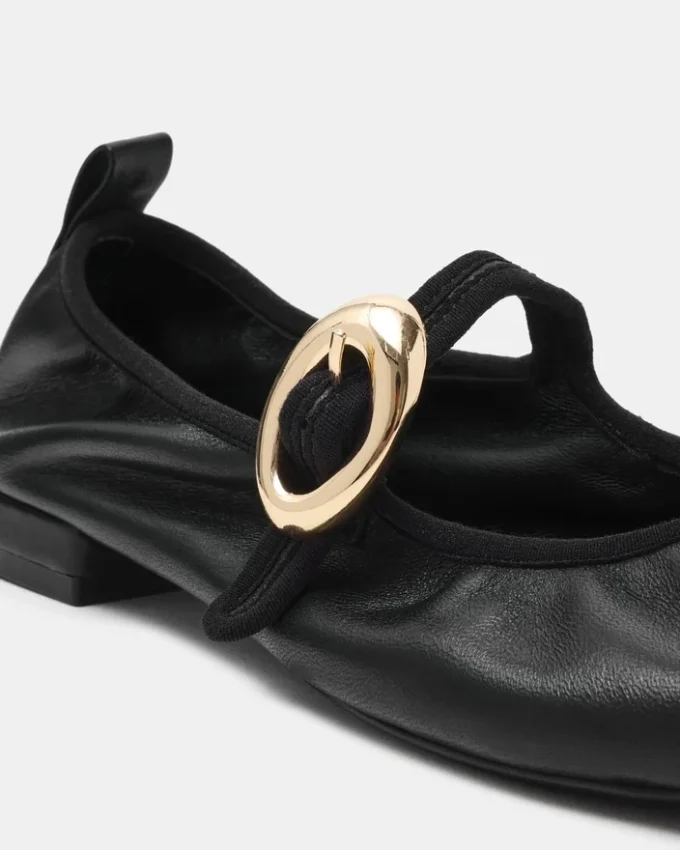 Daffia Black Leather Daffia Black Leather