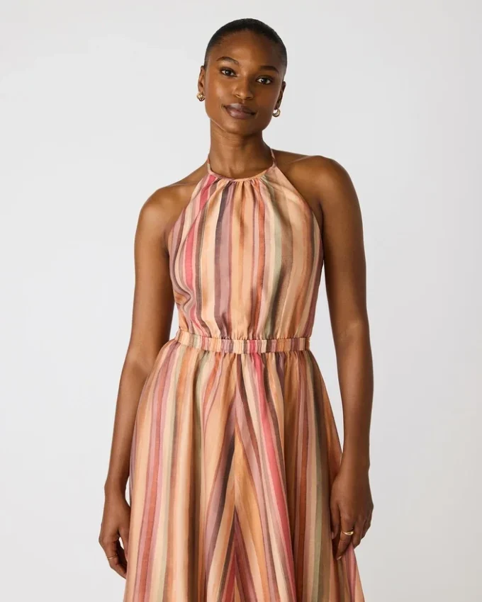 Dalina Dress Stripe Multi