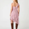 Dariella Dress Mauve Shadows