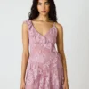 Dariella Dress Mauve Shadows