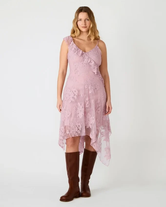 Dariella Dress Mauve Shadows