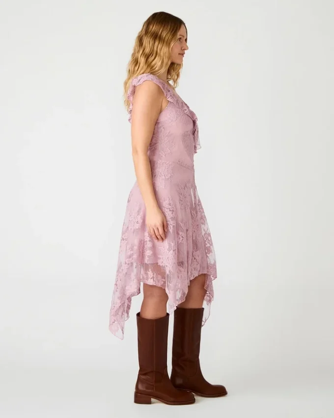 Dariella Dress Mauve Shadows