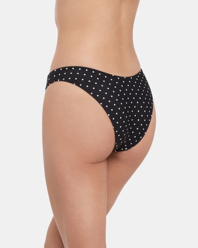 Darling Dot Bikini Bottom Black Multi Darling Dot Bikini Bottom Black Multi