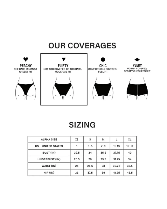 Darling Dot Bikini Bottom Black Multi Darling Dot Bikini Bottom Black Multi