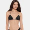 Darling Dot Bikini Top Black Multi Darling Dot Bikini Top Black Multi