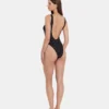 Darling Dot One Piece Swimsuit Black Multi Darling Dot One Piece Swimsuit Black Multi