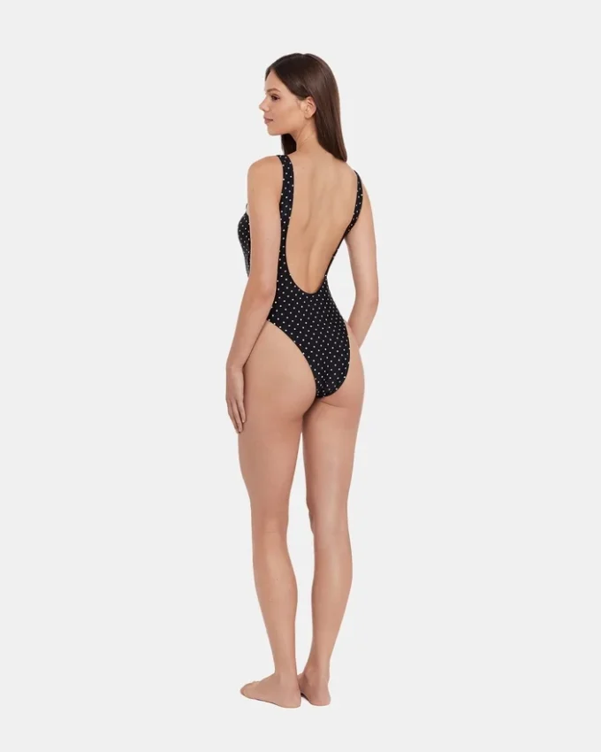 Darling Dot One Piece Swimsuit Black Multi Darling Dot One Piece Swimsuit Black Multi