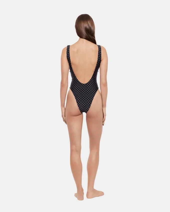 Darling Dot One Piece Swimsuit Black Multi Darling Dot One Piece Swimsuit Black Multi
