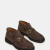 Deputy Chocolate Brown Suede