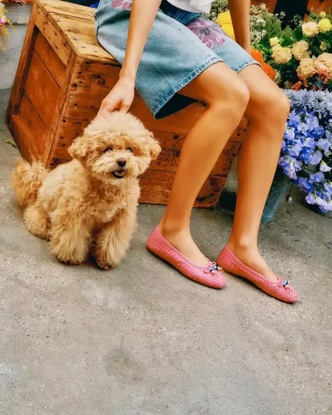 Divy Pink Leather Divy Pink Leather