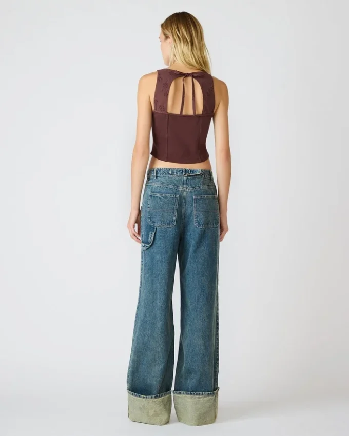 Dixie Knit Top Walnut Dixie Knit Top Walnut