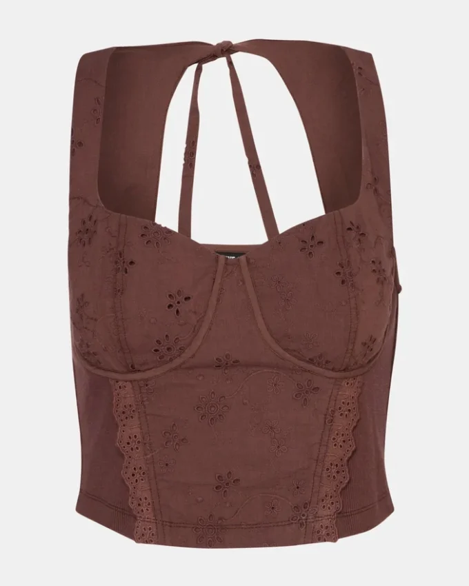 Dixie Knit Top Walnut Dixie Knit Top Walnut