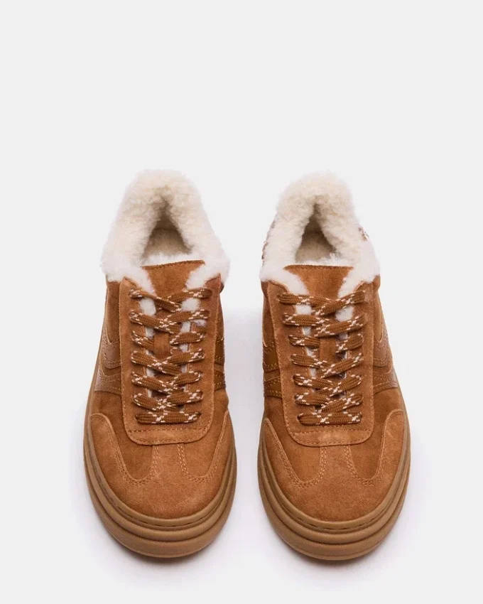 Dodge Faux Fur Chestnut Suede Dodge Faux Fur Chestnut Suede