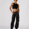 Duo Sequin Pant Black Duo Sequin Pant Black