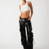 Duo Sequin Pant Black Duo Sequin Pant Black