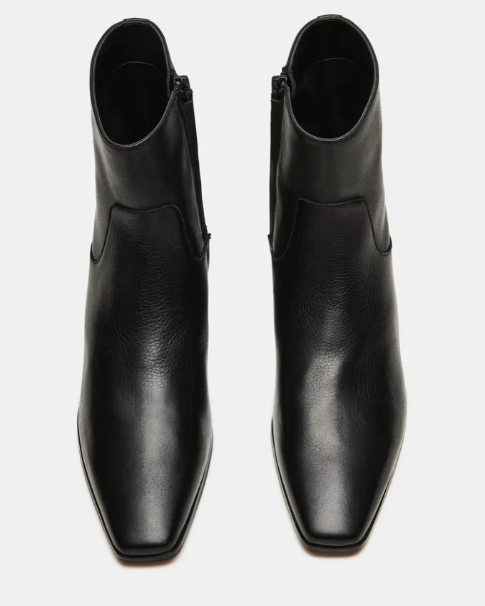 Dusty Black Leather Dusty Black Leather