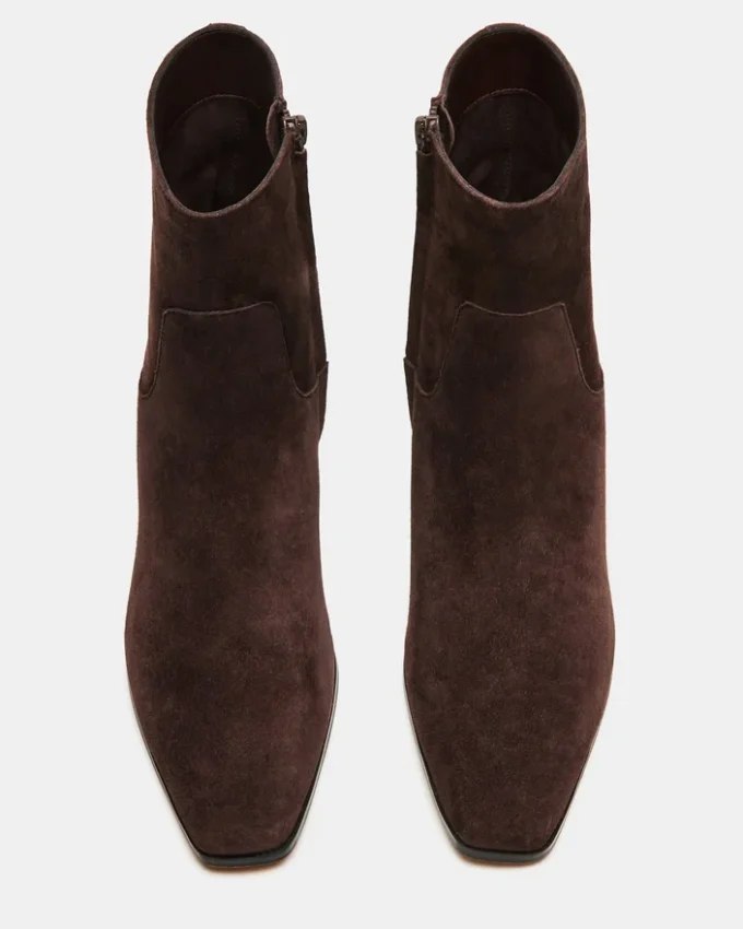 Dusty Chocolate Brown Suede Dusty Chocolate Brown Suede