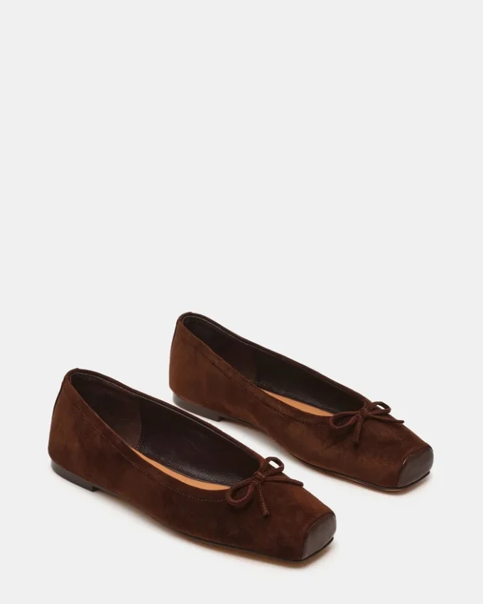 Eleve Chocolate Brown Suede Eleve Chocolate Brown Suede