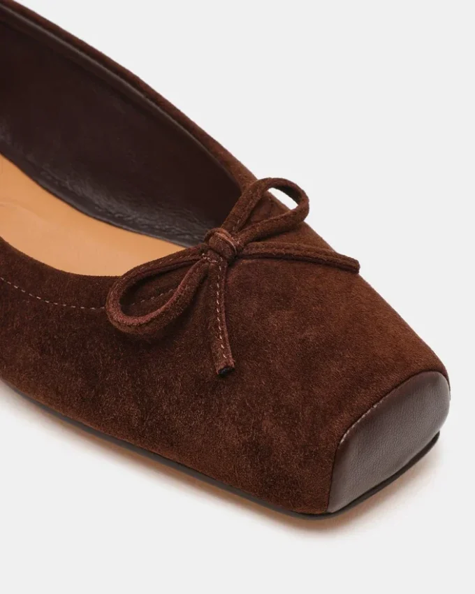 Eleve Chocolate Brown Suede Eleve Chocolate Brown Suede