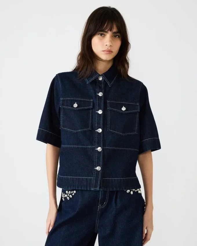 Eliana Top Bijou Blue Eliana Top Bijou Blue