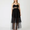 Emily Tulle Dress Black Emily Tulle Dress Black