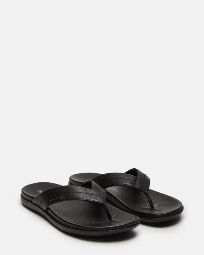 Emmett Black Leather