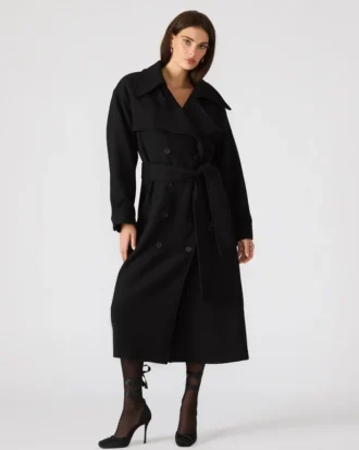 Enora Coat Black
