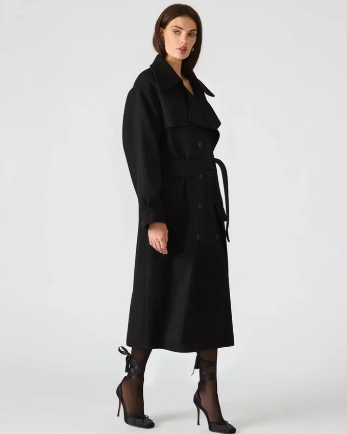 Enora Coat Black Enora Coat Black