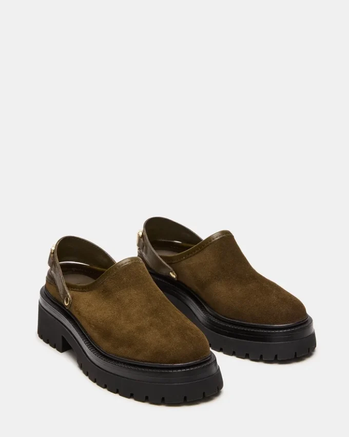 Erba Olive Suede Erba Olive Suede