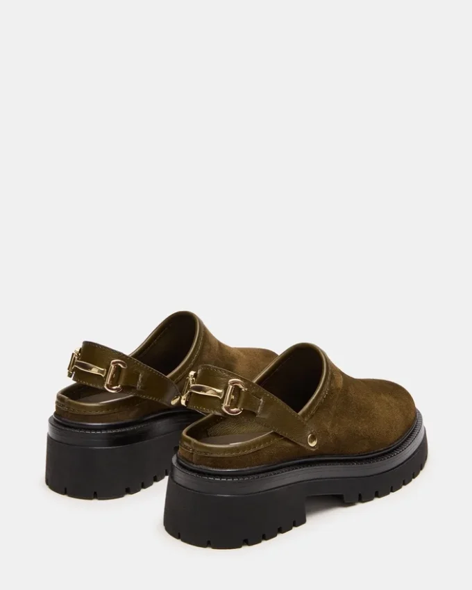 Erba Olive Suede Erba Olive Suede