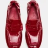 Estee Red Crinkle Patent Estee Red Crinkle Patent