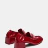 Estee Red Crinkle Patent Estee Red Crinkle Patent