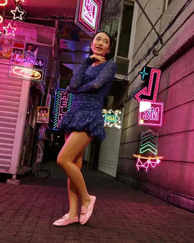 Eurry Pink Leather Eurry Pink Leather