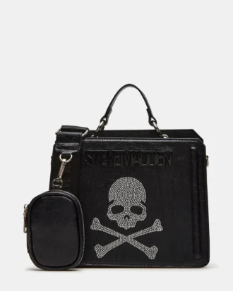 Evelyn Skull Bag Black