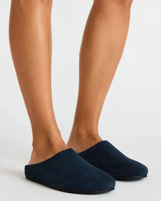 Fern Navy Suede Fern Navy Suede